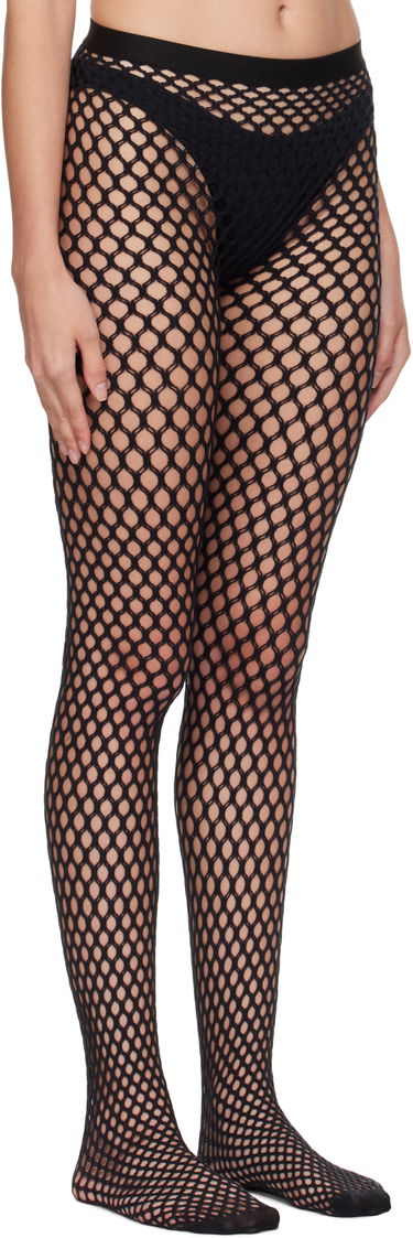 Чорапи WARDROBE.NYC Web Fishnet Tights Черно | W2223R18KN, 1
