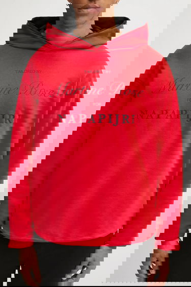 Суитчър Napapijri Martine Rose Graphic Print Hoodie Червено | NP0A4H8MRB11, 3