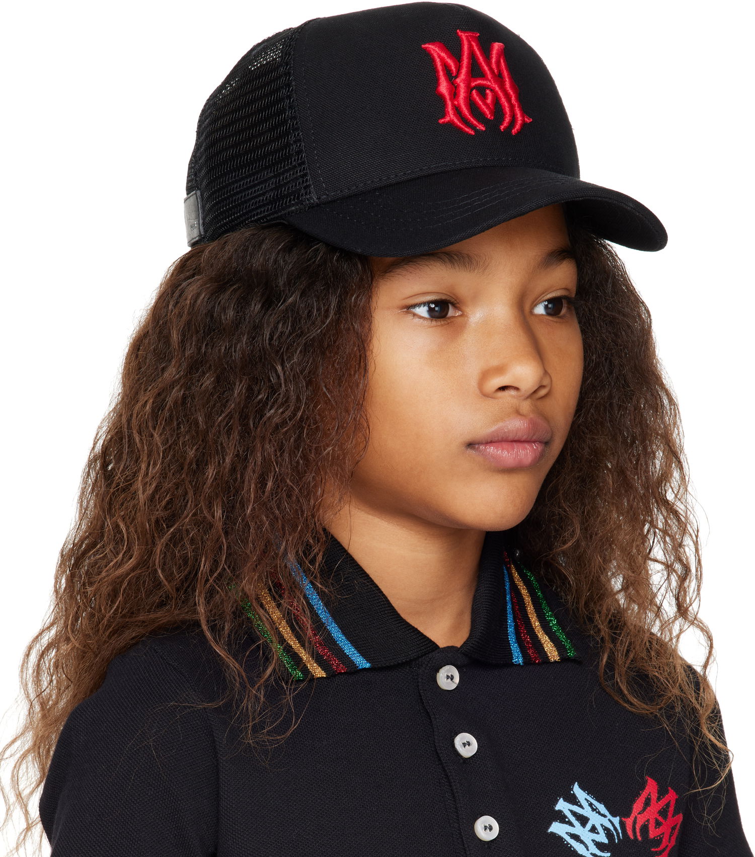Шапка с козирка AMIRI Amiri MA Trucker Cap Черно | AKHATR1005, 1