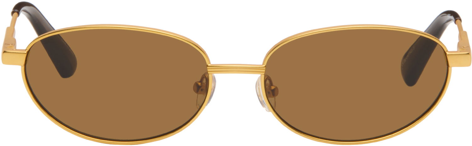Слънчеви очила Jacquemus Jacquemus 'The Alba' Sunglasses Кафяво | JAC120C1SUN, 0