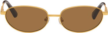 Слънчеви очила Jacquemus Jacquemus 'The Alba' Sunglasses Кафяво | JAC120C1SUN, 0