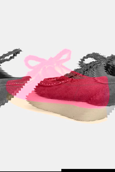 Кецове и обувки Clarks Wallabee Розово | 26182220, 3