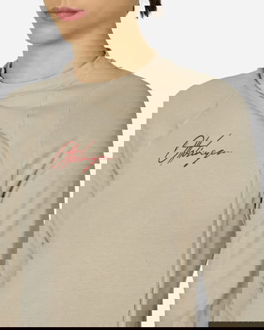 Тениска Ottolinger Ottolinger Deconstructed Fitted Longsleeve Top Бежово | 1150105121 BEI, 5