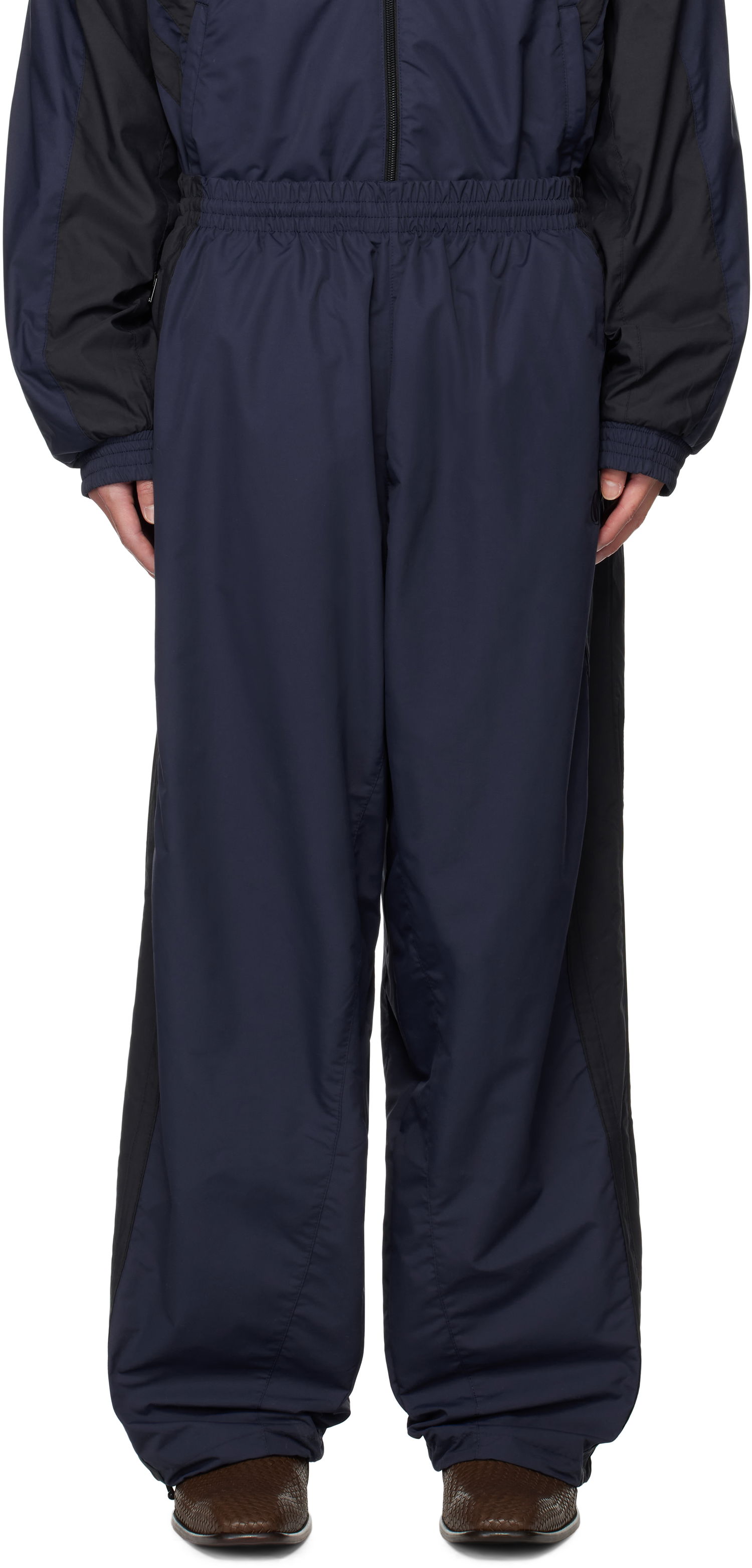 Спортни панталони VETEMENTS Vetements Iconic Tracksuit Pants Тъмно синьо | UH76GP400N, 0