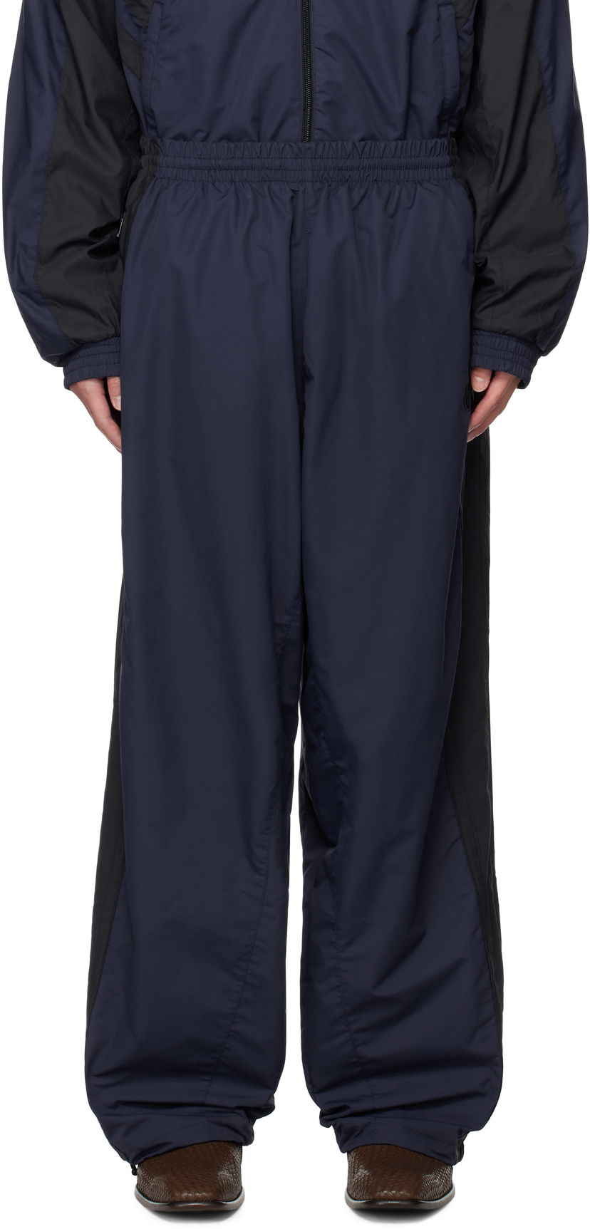 Спортни панталони VETEMENTS Vetements Iconic Tracksuit Pants Тъмно синьо | UH76GP400N