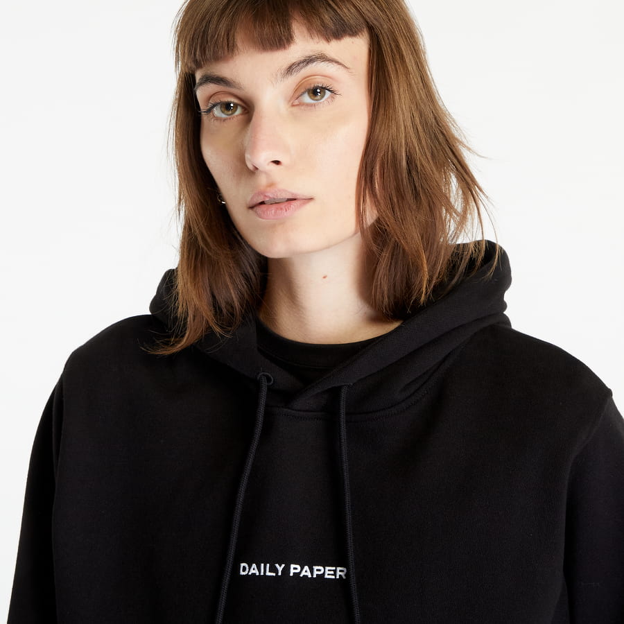 Суитчър DAILY PAPER Evvie Type Hoodie Черно | 2212036, 1