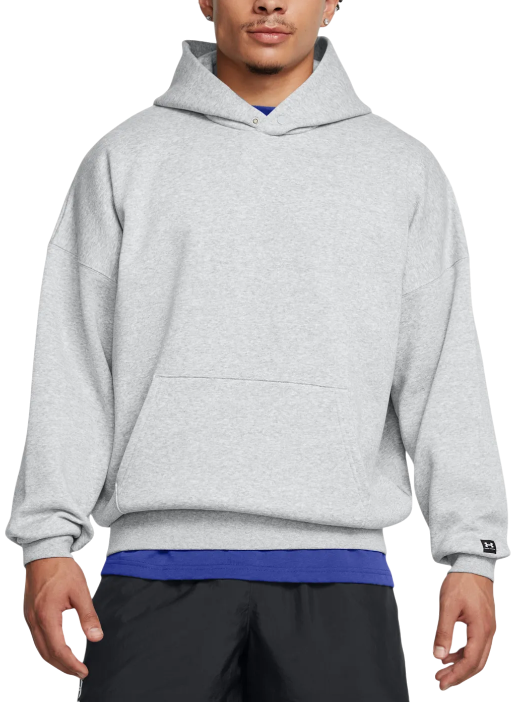 Суитчър Under Armour Under Armour Icon Fleece OS Hoodie Сиво | 1387779-011, 0