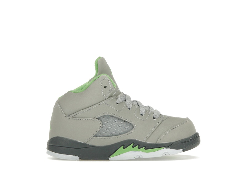 Кецове и обувки Jordan Jordan 5 Retro Green Bean (2022) Сиво | DQ3736-003, 0