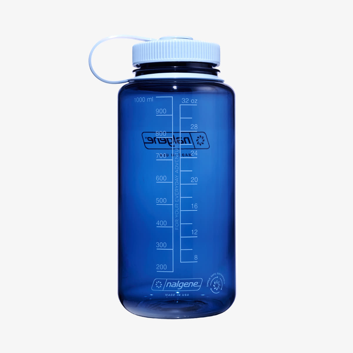 Бутилки за пиене Nalgene Wide Mouth Sustain Water Bottle 1000ml Синьо | 2020-6132, 1