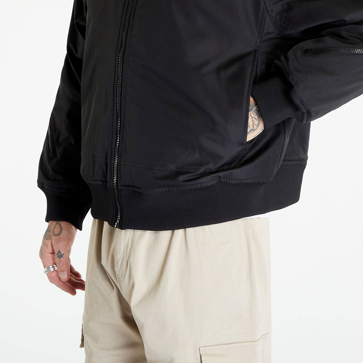 Яке бомбър CALVIN KLEIN Jeans Fashion Bomber Jacket Black Черно | J30J324070 BEH, 1