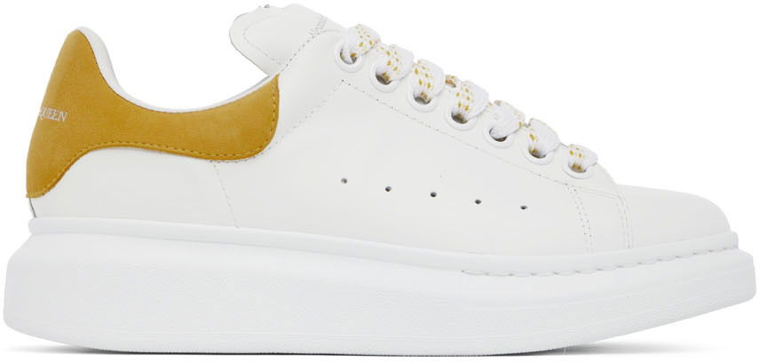 Кецове и обувки Alexander McQueen Oversized Sneakers Бяло | 719412WHGP7, 0