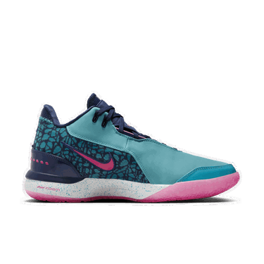 Кецове и обувки Nike ZOOM LEBRON NXXT GEN AMPD DIGITAL VICE, DUSTY CACTUS/GREEN STRIKE-MIDNIGHT NAVY-FIERCE PINK-PLAYFUL PINK-SAIL Синьо | FJ1566-300, 3