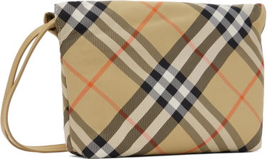Голяма пазарска чанта Burberry Burberry Kids Check Pouch Бежово | 8096210, 2