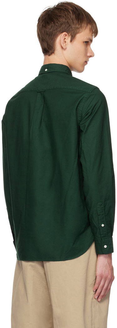 Риза BEAMS BEAMS PLUS Button Down Shirt Зелено | 3811-0086-139, 2