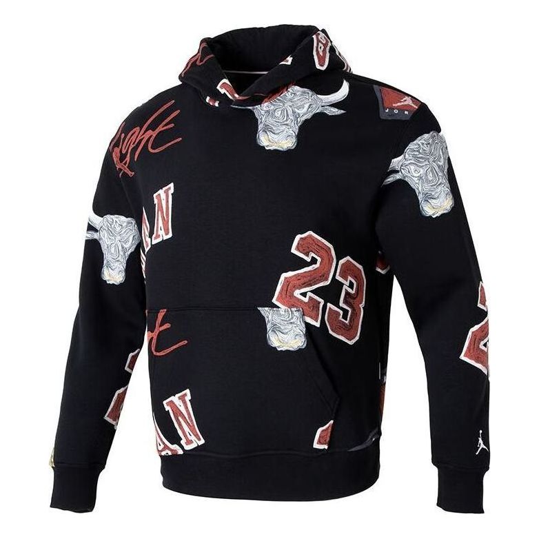 Суитчър Jordan Fleece Pullover Hoodie Черно | FN4546-010, 0