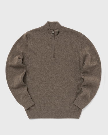 Пуловер Barbour Holden Half Zip Knit Sweater Кафяво | MKN0837OL76, 0