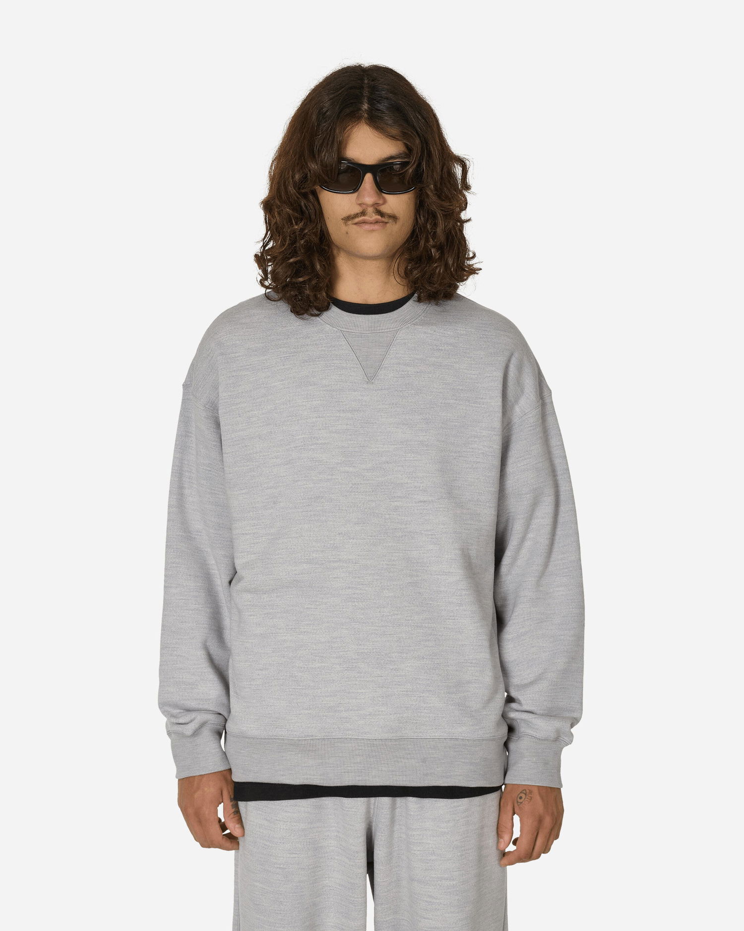 Суитчър Nike Wool Classics Crewneck Сиво | FV4883-048, 0