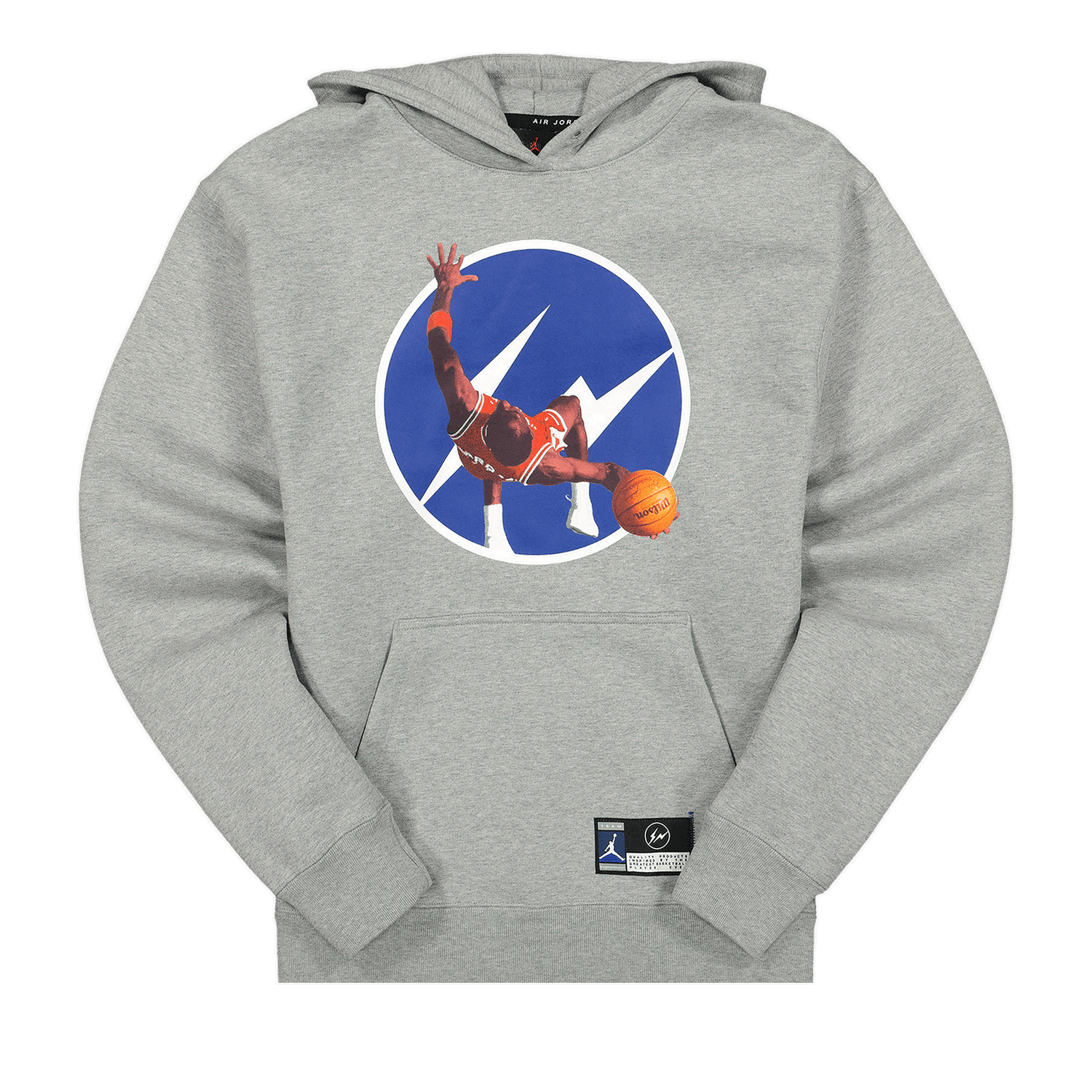 Суитчър Jordan Fragment x Image Pullover Hoodie Сиво | DA2991 030, 0