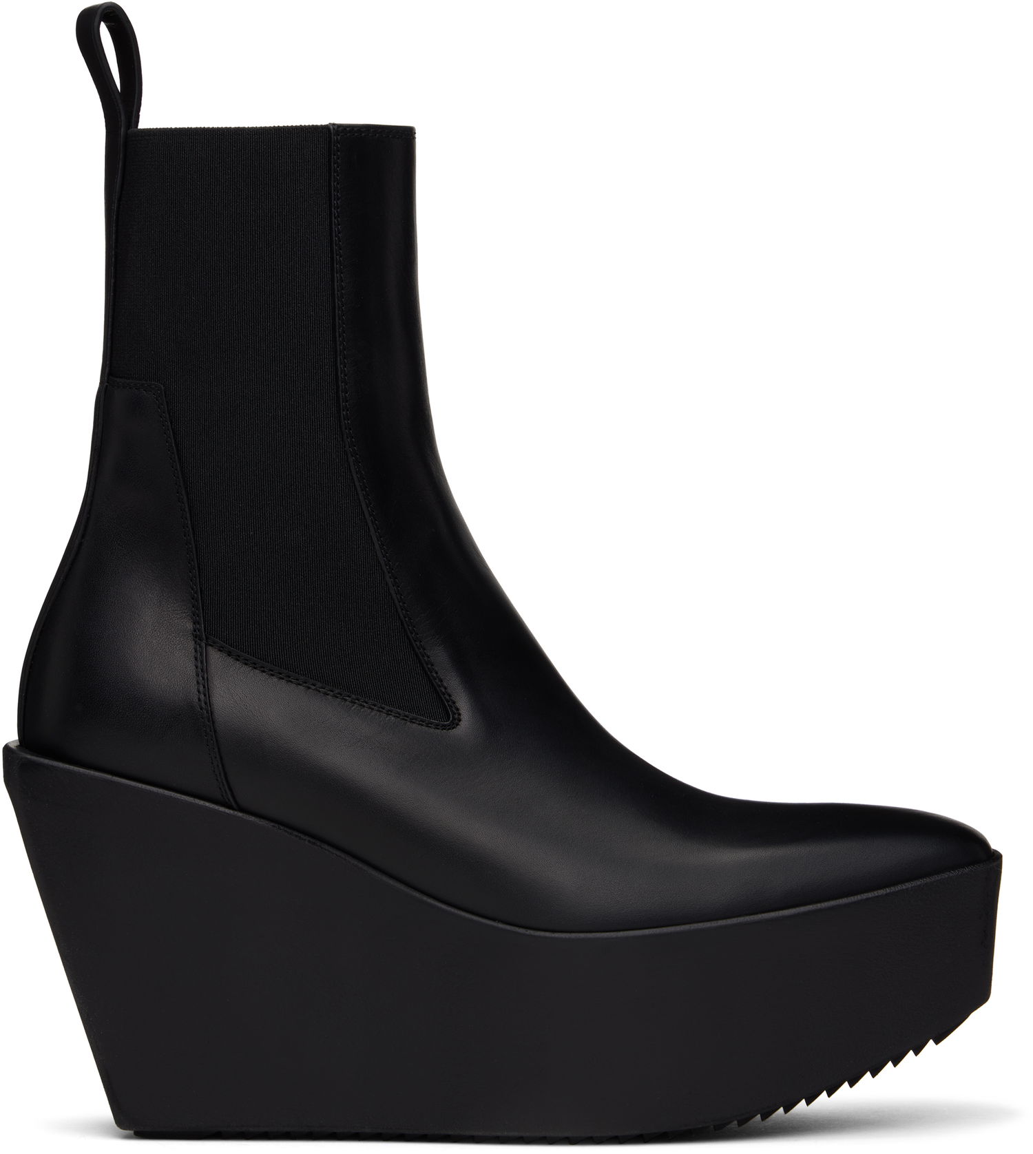 Облекло Rick Owens Rick Owens Hollywood Sliver Platform Beatle Boots Черно | RP01E7851 LOO, 0