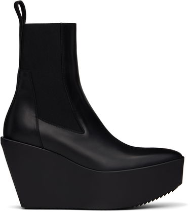 Облекло Rick Owens Rick Owens Hollywood Sliver Platform Beatle Boots Черно | RP01E7851 LOO, 0