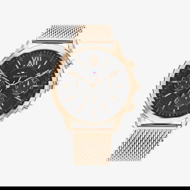Часовник Tommy Hilfiger Chronograph Mesh Strap Watch Металик | 1710525, 1