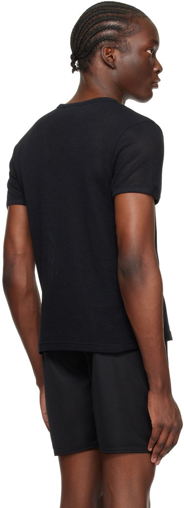 Тениска Courrèges Semi-Sheer T-Shirt Черно | 124JTS123JS0069, 2