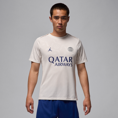 Тениска Jordan Paris Saint-Germain Academy Pro Dri-FIT Short Sleeve Pre-Match Top Бяло | HJ2987-030, 0
