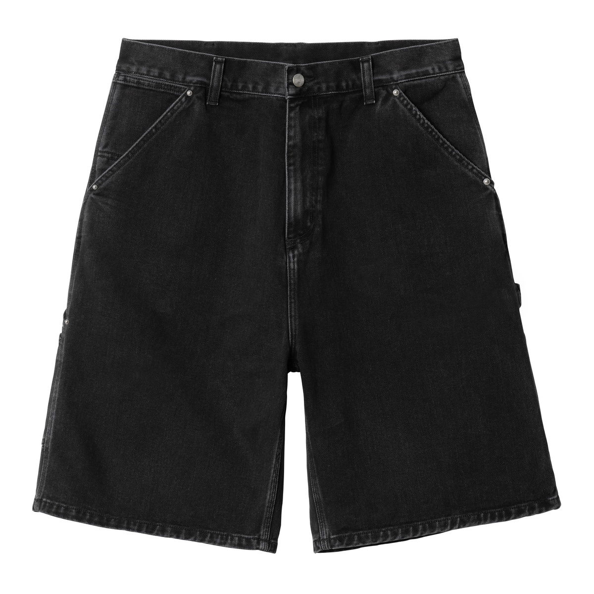 Къси панталони Carhartt WIP Rivet Denim Shorts Черно | I034319_6, 1