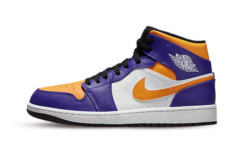 Кецове и обувки Jordan Air Jordan 1 Mid "Lakers" Лилаво | dq8423-517, 0
