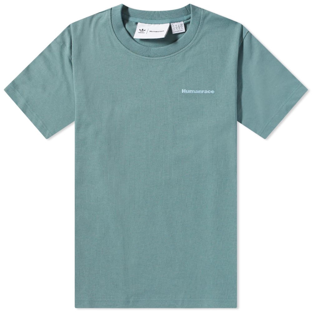 Тениска adidas Originals x Pharrell Williams Humanrace Tee Зелено | HI2957, 0