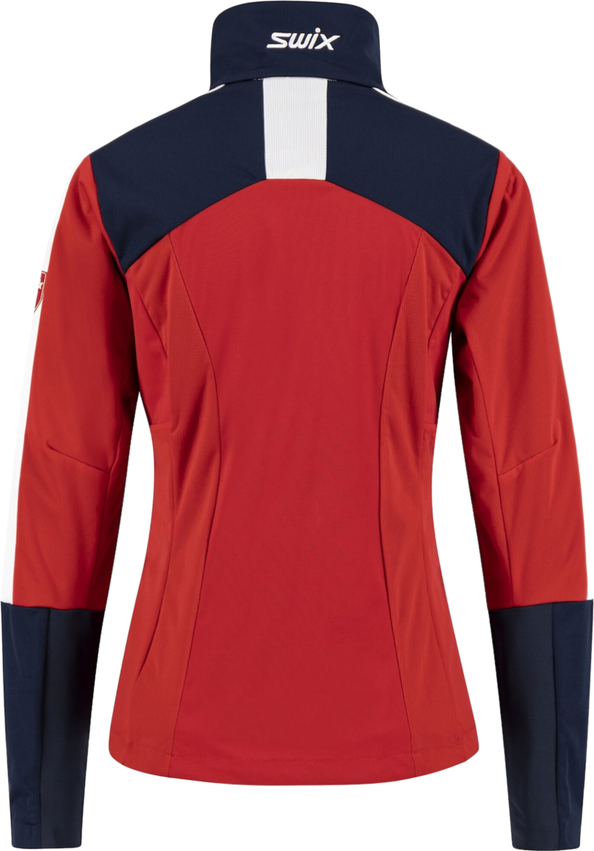 Ветровка SWIX Swix Blizzard XC Women's Cross-Country Ski Jacket Червено | 12976-99990, 1