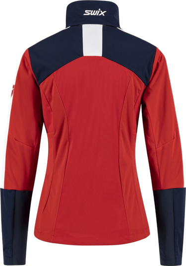 Ветровка SWIX Swix Blizzard XC Women's Cross-Country Ski Jacket Червено | 12976-99990, 1