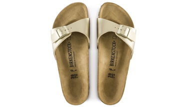 Кецове и обувки Birkenstock Madrid Birko-Flor Бежово | 1016106, 4