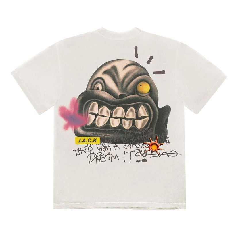 Тениска Cactus Jack by Travis Scott Travis Scott Cactus Jack Dream It Graphic T-Shirt Бяло | CJFN-SS67