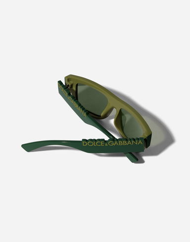 Dg Logo Rectangular Frame Sunglasses, 3
