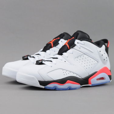 Кецове и обувки Jordan Air Jordan 6 Low ''White Infrared'' Бяло | 304401-123, 1