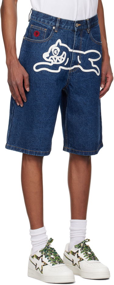 Къси панталони BBC IceCream ICECREAM Running Dog Denim Shorts Синьо | ICD003, 1