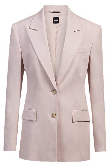 Melange Stretch Tailored Jacket