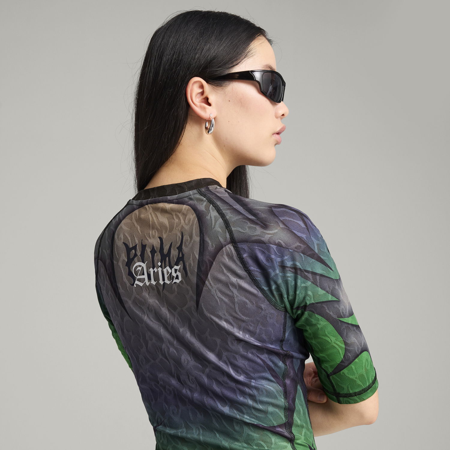 Pокля Puma PUMA x ARIES Women's Tight Dress Зелено | 631076_51, 1