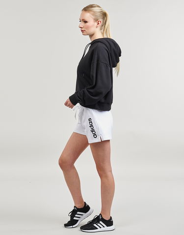 Къси панталони adidas Originals Shorts adidas W LIN FT SHO Бяло | IC6875, 2