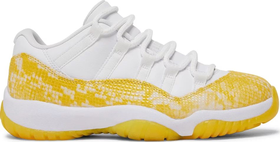 Кецове и обувки Jordan Air Jordan 11 Low “Yellow Snakeskin” W Жълто | AH7860-107, 1