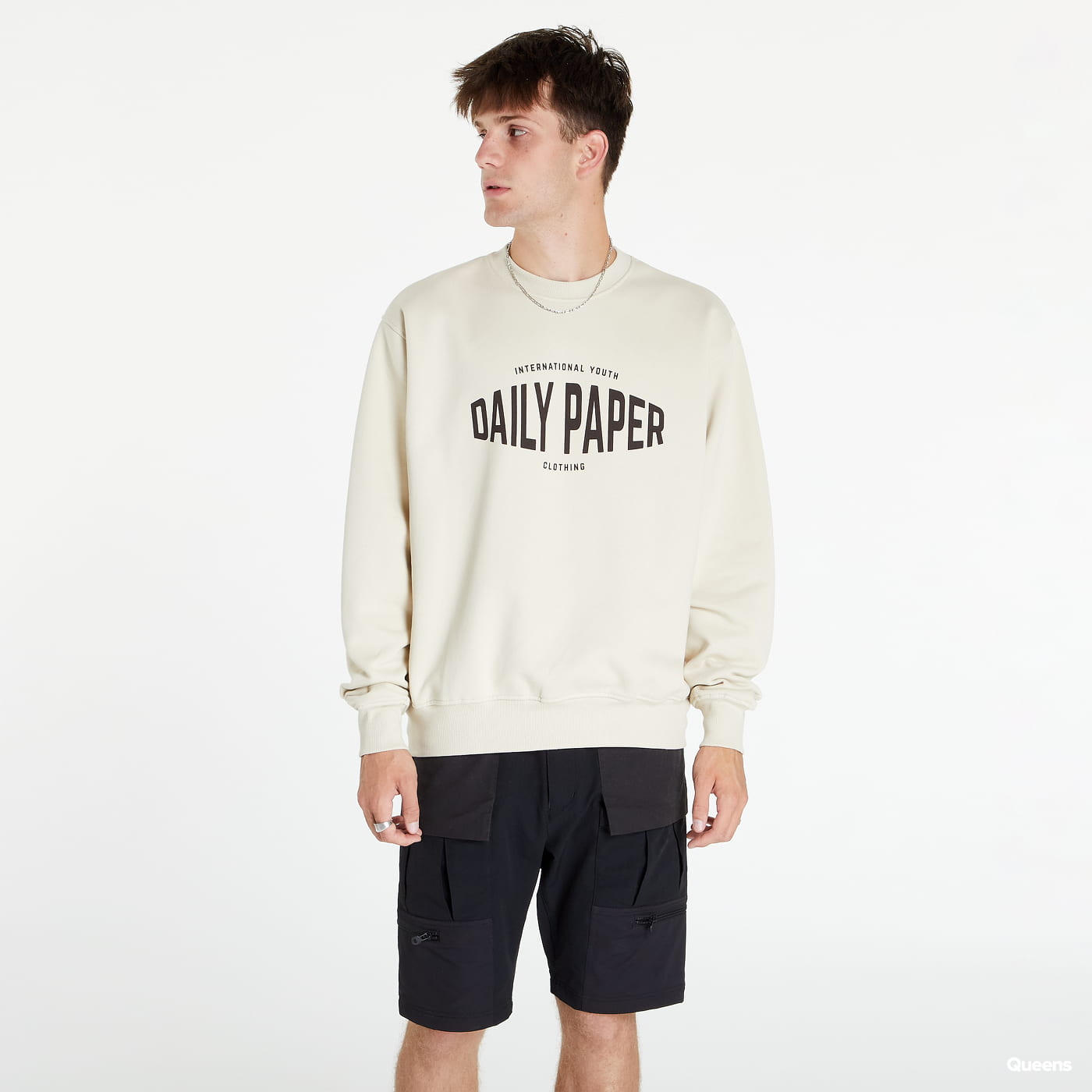 Суитчър DAILY PAPER Youth Sweater Бежово | 2222025, 0