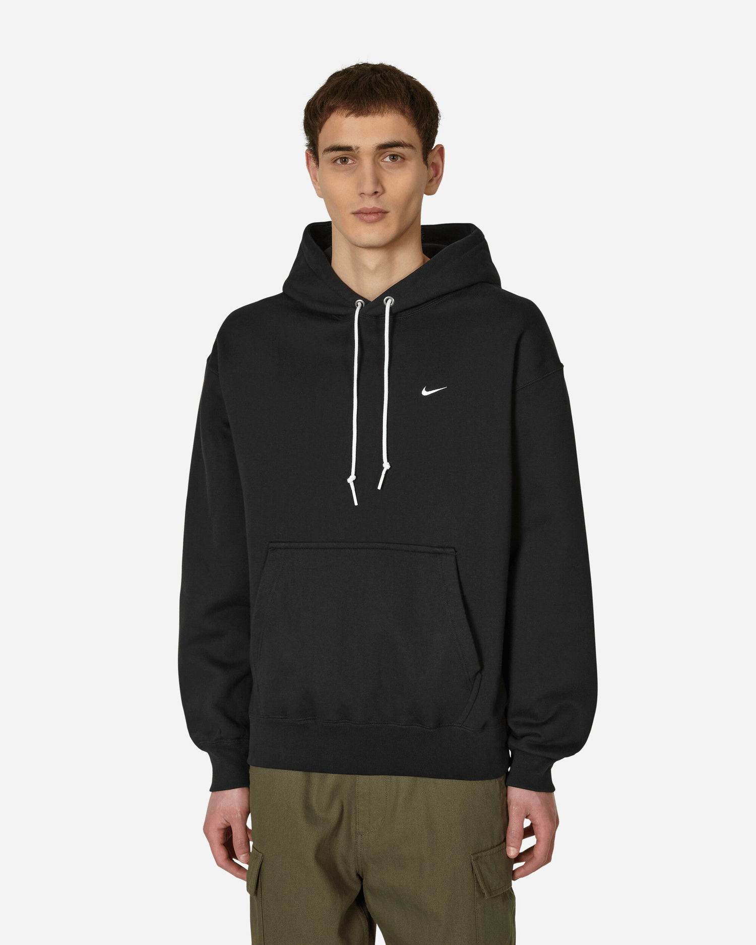 Суитчър Nike Solo Swoosh Hooded Sweatshirt Черно | DX1355-010, 0