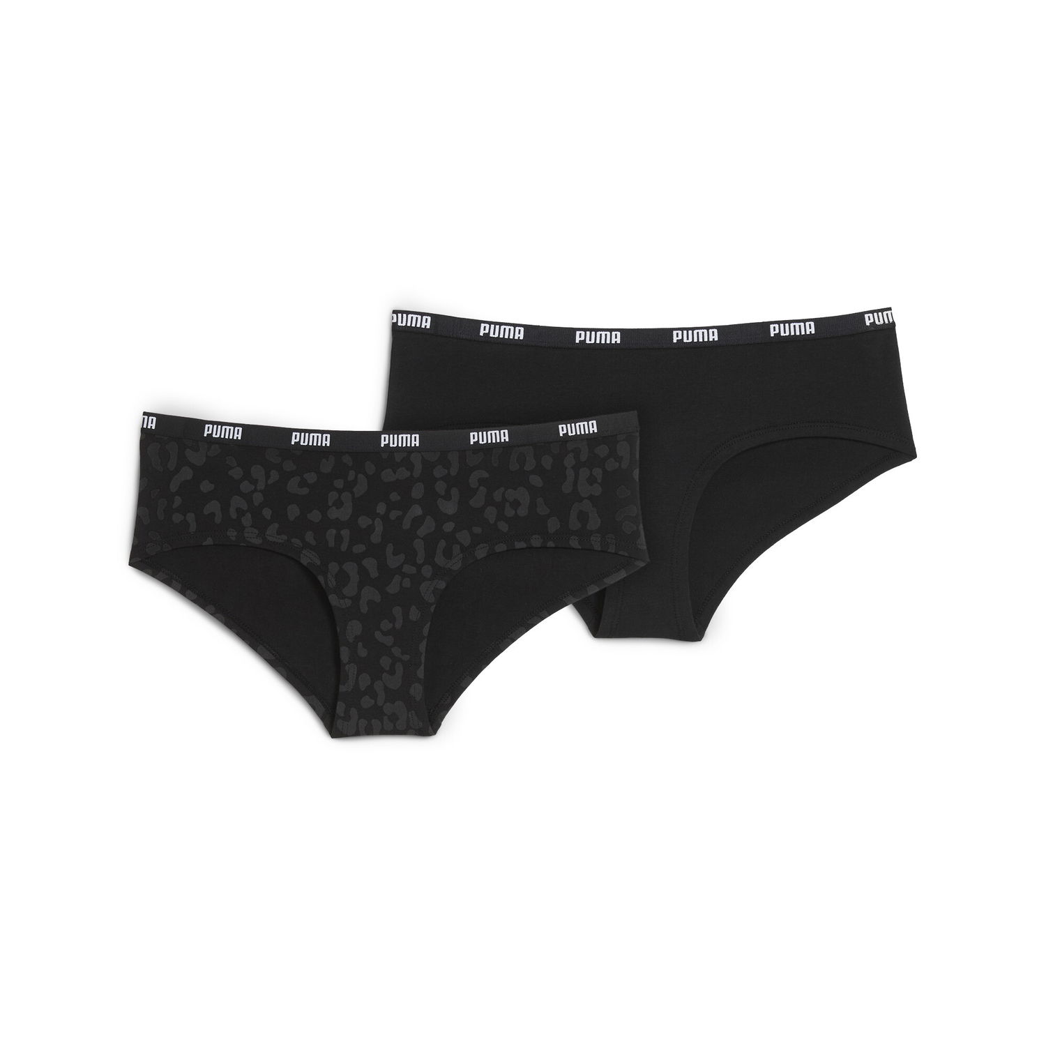 гащички Puma Two-Pack of Women's Low Rise Hipsters PUMA Черно | 938311_01, 0