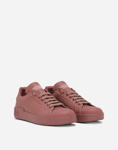 Кецове и обувки Dolce & Gabbana Calfskin Portofino Розово | CK1544A10658H415, 1
