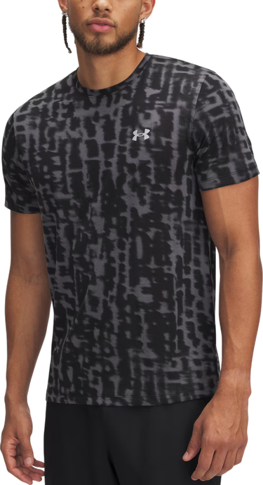 Тениска Under Armour Launch Printed Short Sleeve T-Shirt Сиво | 1389687-001, 0