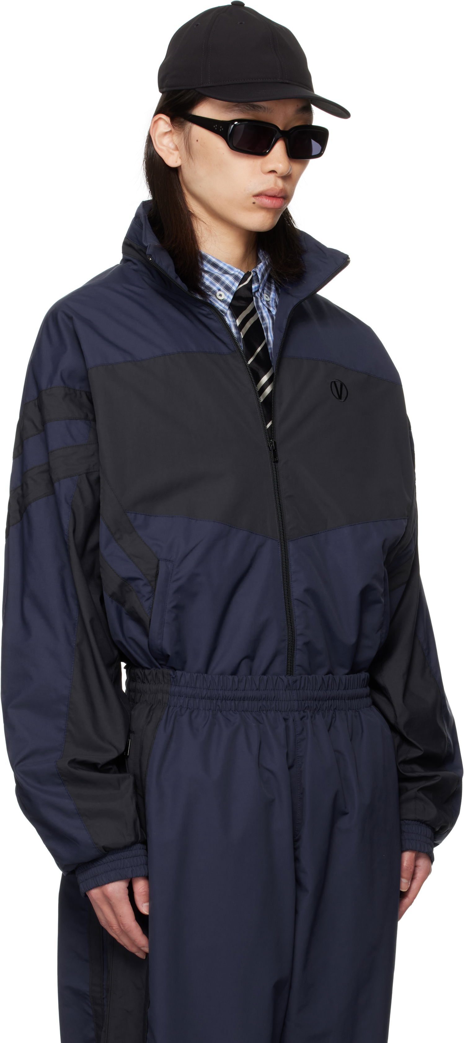Яке VETEMENTS VETEMENTS Iconic Tracksuit Jacket Тъмно синьо | UH76GJ400N, 1