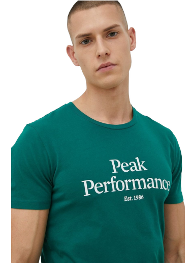 Тениска Peak Performance T-shirt Зелено | G77692