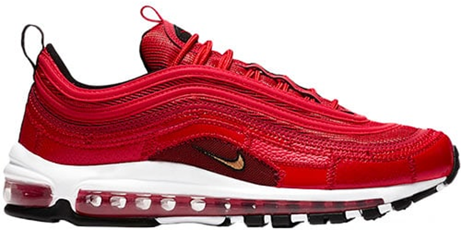 Кецове и обувки Nike Air Max 97 Cristiano Ronaldo Portugal Patchwork GS Червено | AV4715-600, 0
