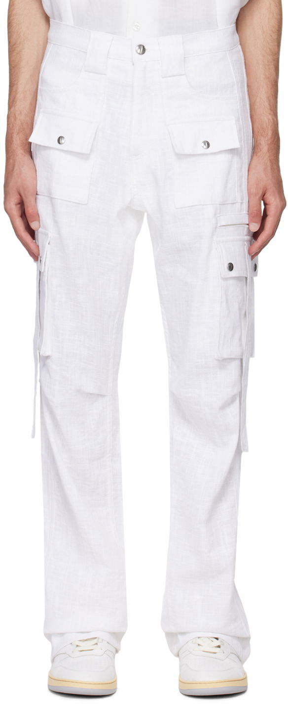 Карго панталони Rhude Pockets Cargo Pants Бяло | RHPS24PA01023060, 0